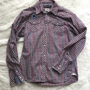 Men’s Scotch & Soda Long Sleeve Button Up Shirt